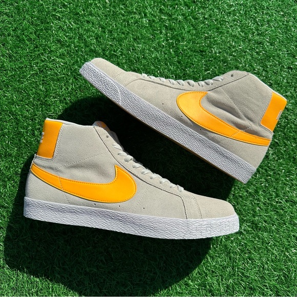 Nike Sb Zoom Blazer Mid Summit White / Laser Orange - Picture 12 of 13